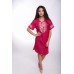 Embroidered Mini Dress "Joyful Youth" Mauve